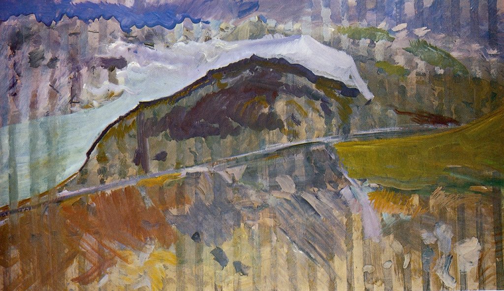 Öl auf Leinwand, 114 x 196 cm, 1980